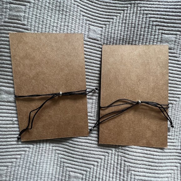 2 Matching Sisters bracelets and cards - NEW - Picture 2 of 4